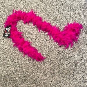 Brand new pink boa from harry styles historic final Madison square garden show